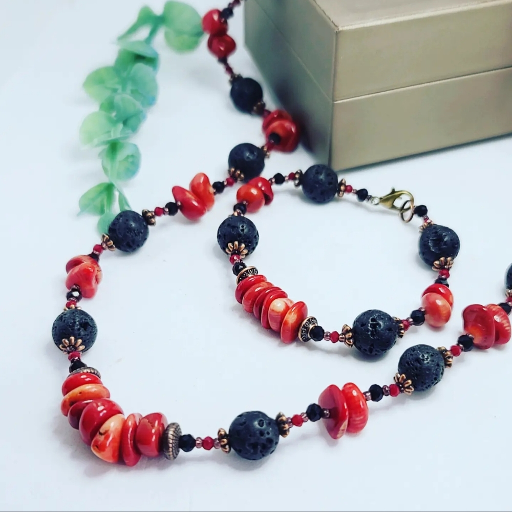 Coral, Lava set